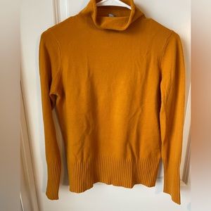 French Connection Turtleneck Mustard Sweater